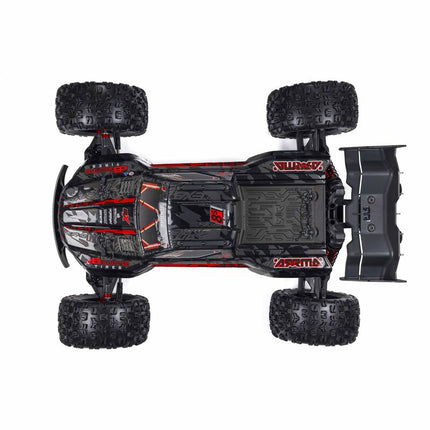 Arrma Kraton 8S BLX EXB Brushless RTR 1/5 4WD Monster Truck (Black) w/DX3 Radio, Smart ESC & AVC ARA5808V2