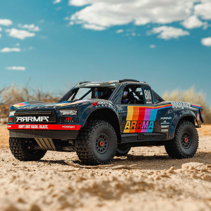 ARRMA Mojave 6S BLX V3 1/7 4WD Brushless RTR Desert Truck (Blue or Tan) w/SLT3 2.4GHz Radio