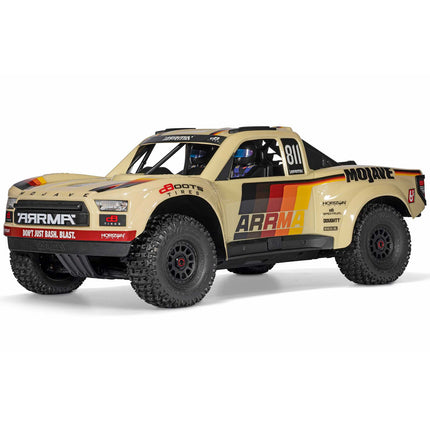 ARRMA Mojave 6S BLX V3 1/7 4WD Brushless RTR Desert Truck (Blue or Tan) w/SLT3 2.4GHz Radio