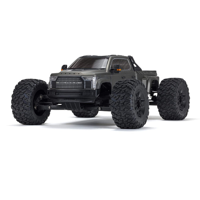 Arrma Big Rock 6S BLX 1/7 RTR 4WD Electric Brushless Monster Truck (White, Gunmetal, or Red) w/ SLT3 2.4GHz Radio