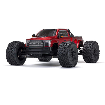 Arrma Big Rock 6S BLX 1/7 RTR 4WD Electric Brushless Monster Truck (White, Gunmetal, or Red) w/ SLT3 2.4GHz Radio