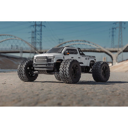 Arrma Big Rock 6S BLX 1/7 RTR 4WD Electric Brushless Monster Truck (White, Gunmetal, or Red) w/ SLT3 2.4GHz Radio