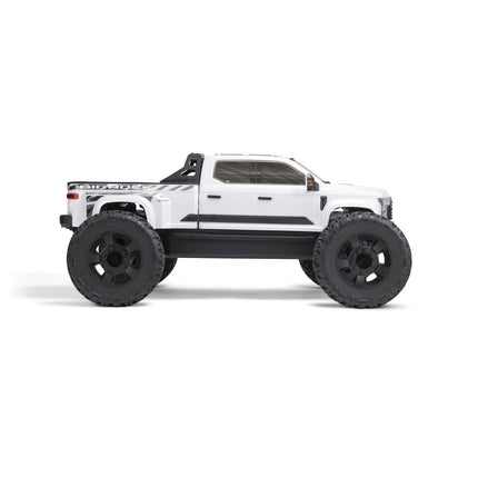 Arrma Big Rock 6S BLX 1/7 RTR 4WD Electric Brushless Monster Truck (White, Gunmetal, or Red) w/ SLT3 2.4GHz Radio