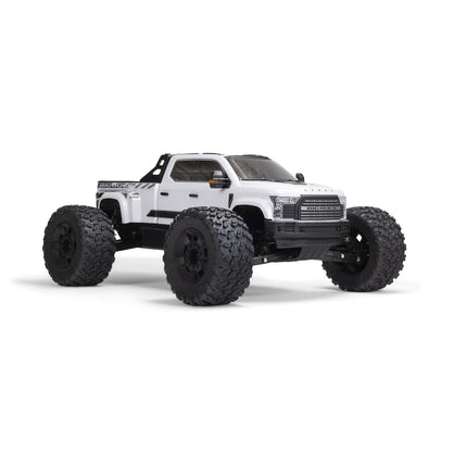 Arrma Big Rock 6S BLX 1/7 RTR 4WD Electric Brushless Monster Truck (White, Gunmetal, or Red) w/ SLT3 2.4GHz Radio