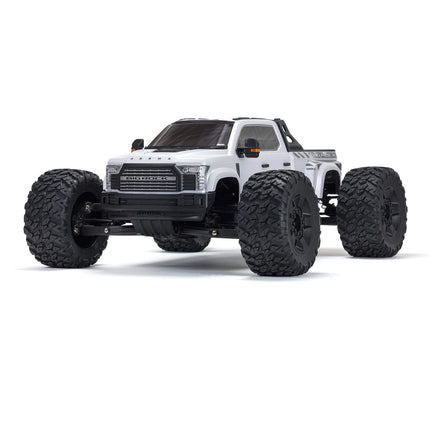 Arrma Big Rock 6S BLX 1/7 RTR 4WD Electric Brushless Monster Truck (White, Gunmetal, or Red) w/ SLT3 2.4GHz Radio