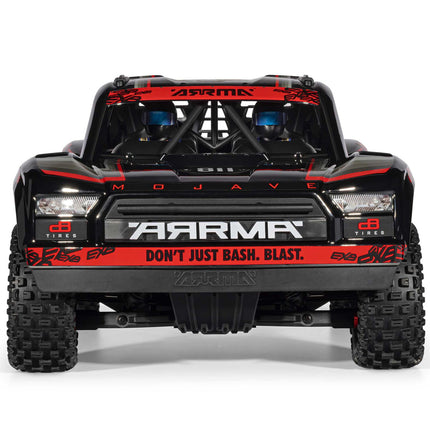 ARRMA Mojave 6S EXB RTR Brushless 1/7 4WD Extreme Bash Desert Truck (Black/Red) ARA7704V3T1