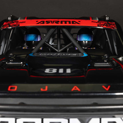 ARRMA Mojave 6S EXB RTR Brushless 1/7 4WD Extreme Bash Desert Truck (Black/Red) ARA7704V3T1