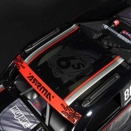 ARRMA Mojave 6S EXB RTR Brushless 1/7 4WD Extreme Bash Desert Truck (Black/Red) ARA7704V3T1