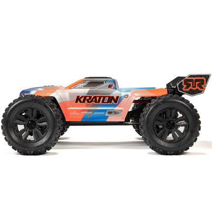 Arrma Kraton 6S BLX V6 1/8 4WD RTR Brushless Monster Truck (Blue/Orange OR Pink/White)