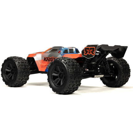 Arrma Kraton 6S BLX V6 1/8 4WD RTR Brushless Monster Truck (Blue/Orange OR Pink/White)