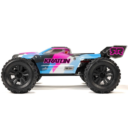 Arrma Kraton 6S BLX V6 1/8 4WD RTR Brushless Monster Truck (Blue/Orange OR Pink/White)