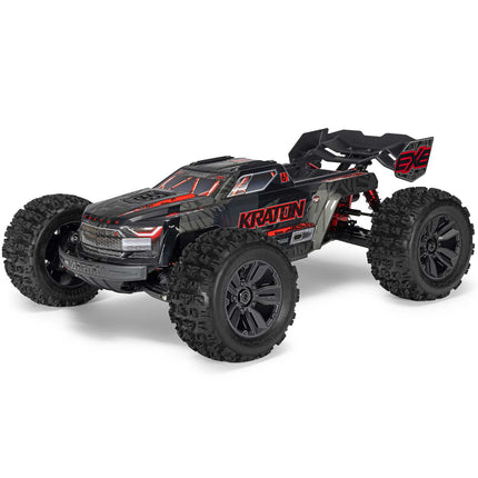 Arrma Kraton 6S EXB BLX RTR 1/8 4WD Brushless Speed Truck (Black) (V6) w/SLT3 2.4GHz Radio