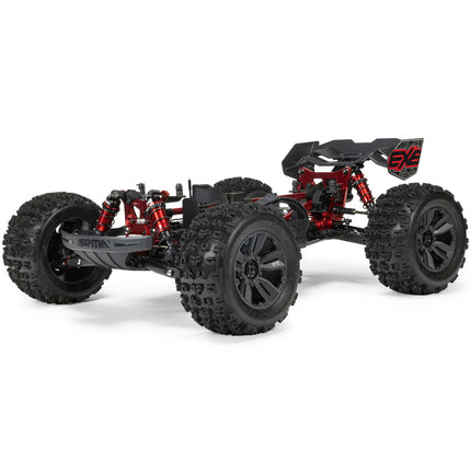 Arrma Kraton 6S EXB BLX RTR 1/8 4WD Brushless Speed Truck (Black) (V6) w/SLT3 2.4GHz Radio
