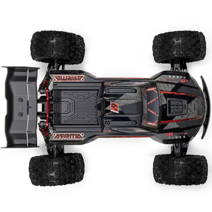 Arrma Kraton 6S EXB BLX RTR 1/8 4WD Brushless Speed Truck (Black) (V6) w/SLT3 2.4GHz Radio