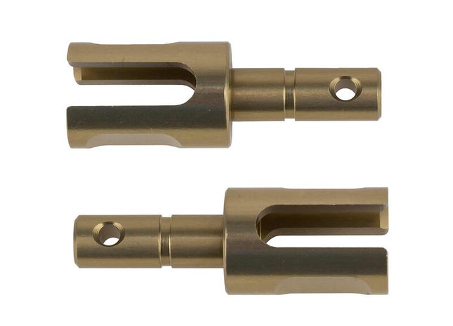 Team Associated RC10B74.2 Factory Team Aluminum Center Differential Outdrives (2) – ASC92358