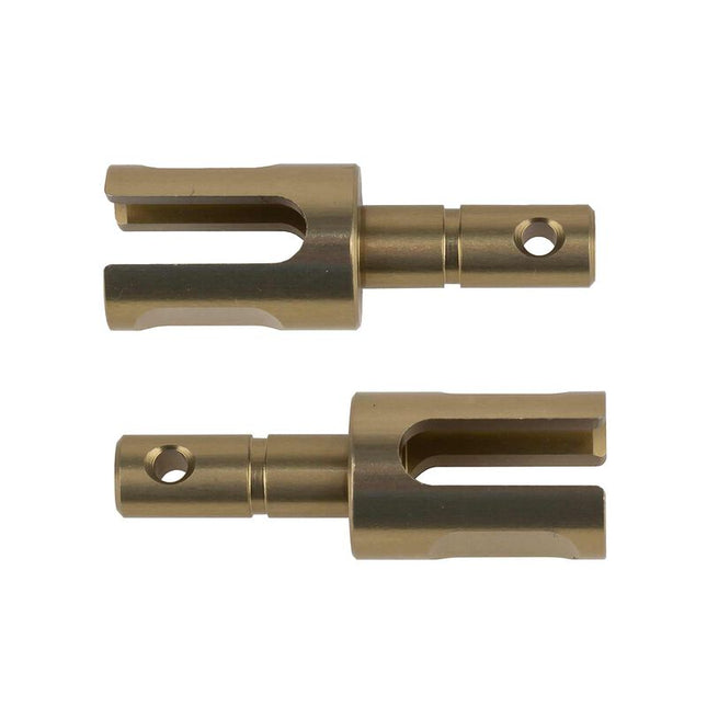 Team Associated RC10B74.2 Factory Team Aluminum Center Differential Outdrives (2) – ASC92358