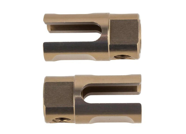 Team Associated RC10B74.2 FT Center Dogbone Outdrives – Aluminum – ASC92359