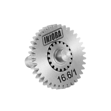 INJORA Overdrive & Underdrive Stainless Steel Transmission Gear Set for 1/18 TRX4M – 4M-36