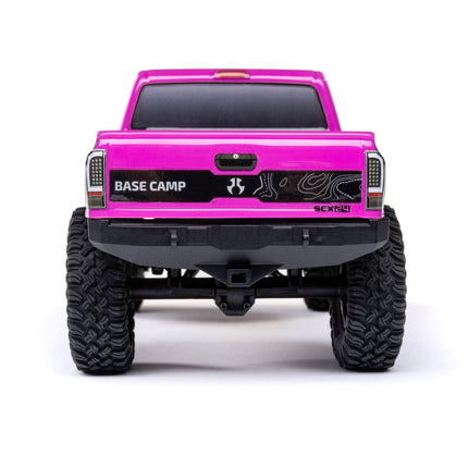 Axial SCX24 Base Camp 1/24 4WD RTR Scale Mini Crawler (Blue, Pink, or White)