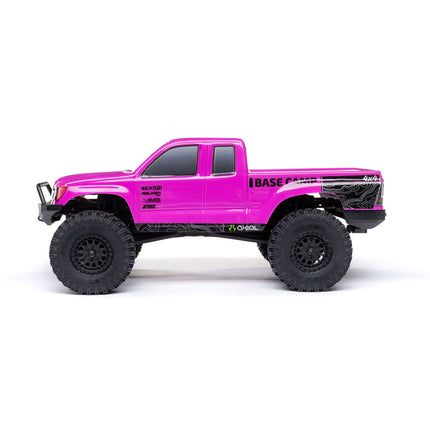 Axial SCX24 Base Camp 1/24 4WD RTR Scale Mini Crawler (Blue, Pink, or White)