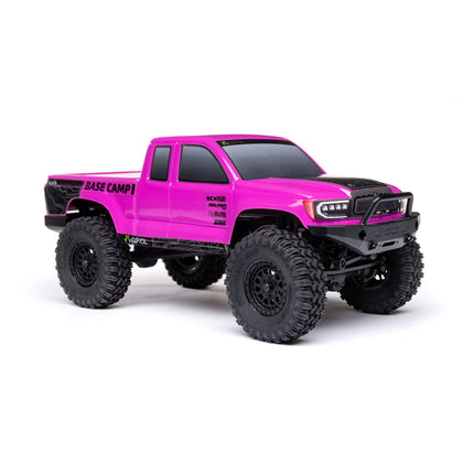 Axial SCX24 Base Camp 1/24 4WD RTR Scale Mini Crawler (Blue, Pink, or White)