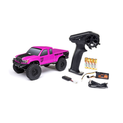 Axial SCX24 Base Camp 1/24 4WD RTR Scale Mini Crawler (Blue, Pink, or White)