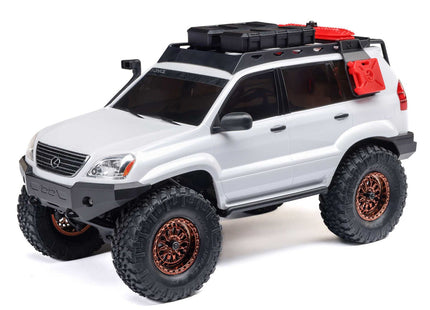Axial  1/24 SCX24 Lexus GX 470 4X4 RTR Brushed Rock Crawler (Battery & Charger Included) (White, Silver, OR Black)
