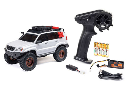 Axial  1/24 SCX24 Lexus GX 470 4X4 RTR Brushed Rock Crawler (Battery & Charger Included) (White, Silver, OR Black)