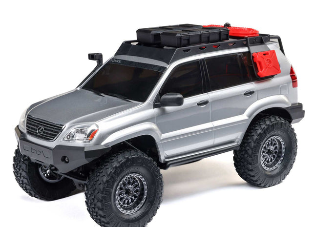 Axial  1/24 SCX24 Lexus GX 470 4X4 RTR Brushed Rock Crawler (Battery & Charger Included) (White, Silver, OR Black)