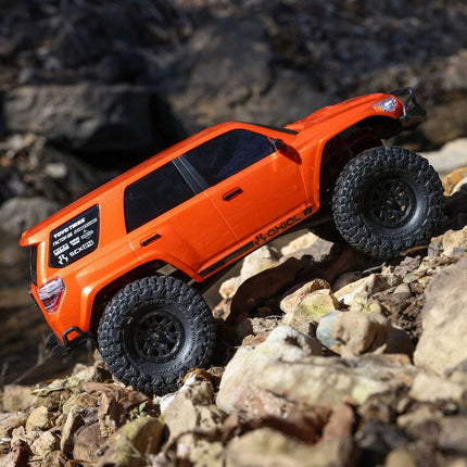 Axial 1/24 SCX24 Toyota 4Runner 4X4 RTR – Brushed Rock Crawler (Orange or Gray)