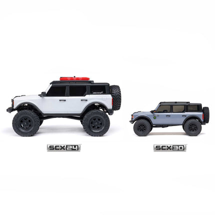 Axial SCX30 Ford Bronco 1/30 4WD RTR Scale Mini Crawler  AXI-2048 – Gray or Blue