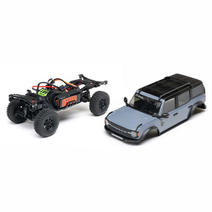 Axial SCX30 Ford Bronco 1/30 4WD RTR Scale Mini Crawler  AXI-2048 – Gray or Blue