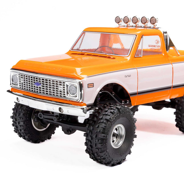 Axial SCX24 1971 Chevrolet C10 1/24 4WD RTR Scale Mini Crawler (Black or Orange) – AXI-3408