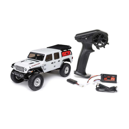 Axial SCX24 Jeep JT Gladiator 1/24 4WD RTR Scale Mini Crawler (Battery & Charger Included)(Black, White, OR Green)