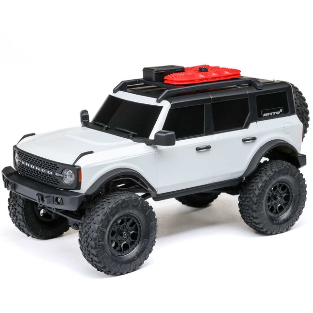 Axial SCX24 Ford Bronco Hard Body 1/24 4WD RTR Mini Crawler (White, Green, or Heritage Red)