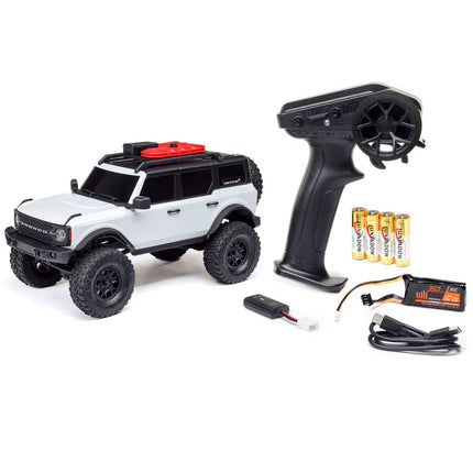 Axial SCX24 Ford Bronco Hard Body 1/24 4WD RTR Mini Crawler (White, Green, or Heritage Red)