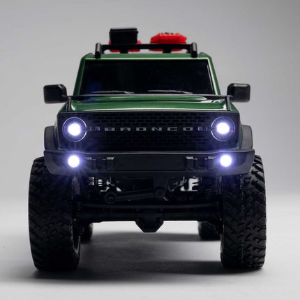 Axial SCX24 Ford Bronco Hard Body 1/24 4WD RTR Mini Crawler (White, Green, or Heritage Red)