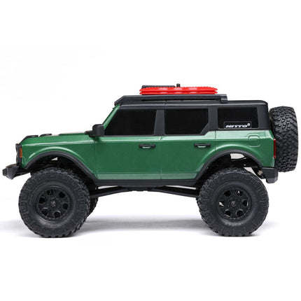 Axial SCX24 Ford Bronco Hard Body 1/24 4WD RTR Mini Crawler (White, Green, or Heritage Red)
