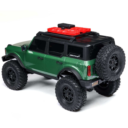 Axial SCX24 Ford Bronco Hard Body 1/24 4WD RTR Mini Crawler (White, Green, or Heritage Red)