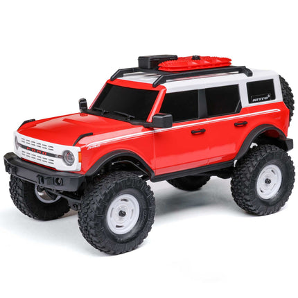 Axial SCX24 Ford Bronco Hard Body 1/24 4WD RTR Mini Crawler (White, Green, or Heritage Red)