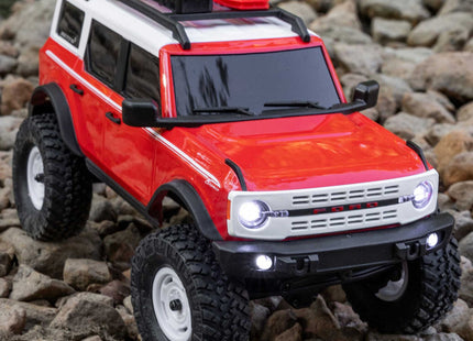 Axial SCX24 Ford Bronco Hard Body 1/24 4WD RTR Mini Crawler (White, Green, or Heritage Red)