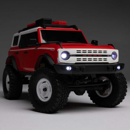Axial SCX24 Ford Bronco Hard Body 1/24 4WD RTR Mini Crawler (White, Green, or Heritage Red)