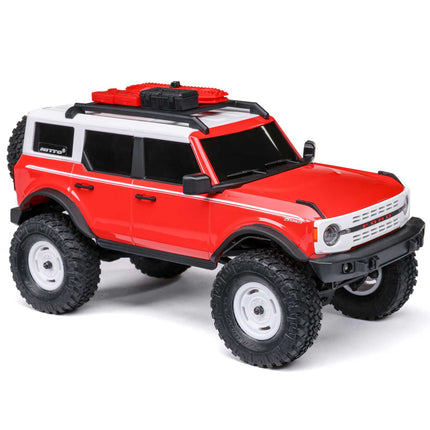 Axial SCX24 Ford Bronco Hard Body 1/24 4WD RTR Mini Crawler (White, Green, or Heritage Red)