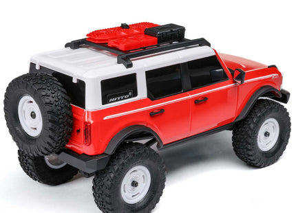 Axial SCX24 Ford Bronco Hard Body 1/24 4WD RTR Mini Crawler (White, Green, or Heritage Red)