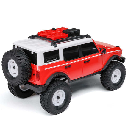 Axial SCX24 Ford Bronco Hard Body 1/24 4WD RTR Mini Crawler (White, Green, or Heritage Red)