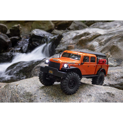 Axial SCX24 40's 4 Door Dodge Power Wagon 1/24 4WD RTR Scale Mini Crawler (Green OR Orange) w/2.4GHz Radio