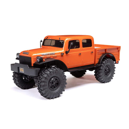 Axial SCX24 40's 4 Door Dodge Power Wagon 1/24 4WD RTR Scale Mini Crawler (Green OR Orange) w/2.4GHz Radio