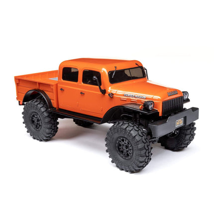 Axial SCX24 40's 4 Door Dodge Power Wagon 1/24 4WD RTR Scale Mini Crawler (Green OR Orange) w/2.4GHz Radio