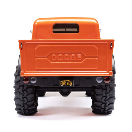 Axial SCX24 40's 4 Door Dodge Power Wagon 1/24 4WD RTR Scale Mini Crawler (Green OR Orange) w/2.4GHz Radio