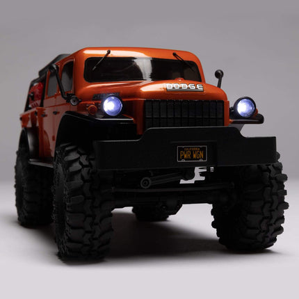 Axial SCX24 40's 4 Door Dodge Power Wagon 1/24 4WD RTR Scale Mini Crawler (Green OR Orange) w/2.4GHz Radio